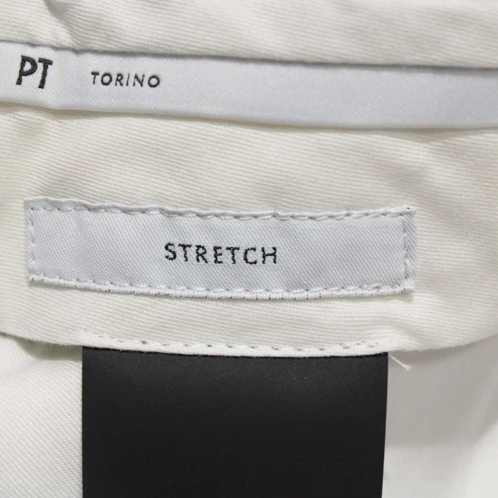 PT Torino NWT Dress Pants Size 54 (US 38) Slim Fit in Dark Gray Wool Blend
